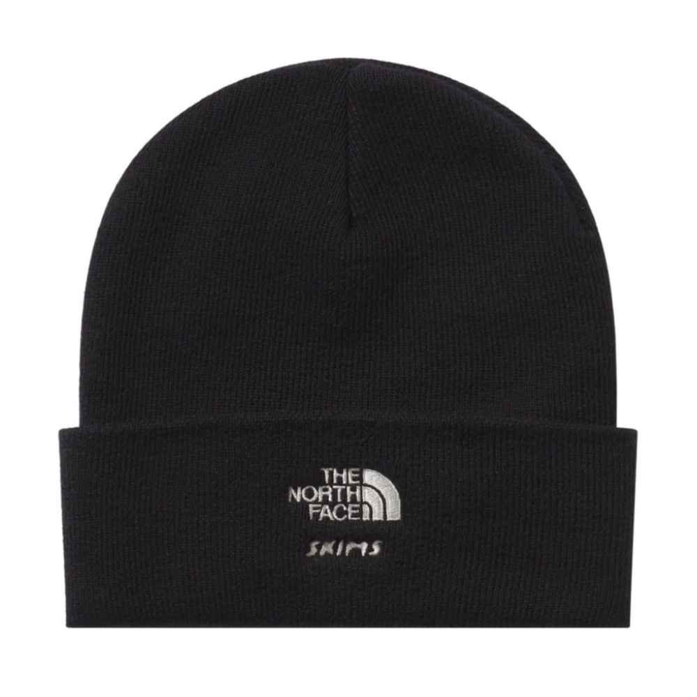 North Face x SKIMS black beenie
